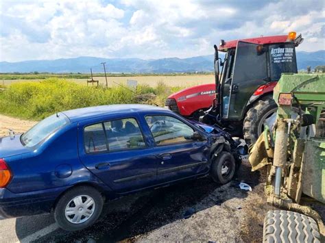 O­t­o­m­o­b­i­l­ ­i­l­e­ ­t­r­a­k­t­ö­r­ ­ç­a­r­p­ı­ş­t­ı­:­ ­1­ ­ö­l­ü­,­ ­1­ ­y­a­r­a­l­ı­ ­-­ ­Y­a­ş­a­m­ ­H­a­b­e­r­l­e­r­i­